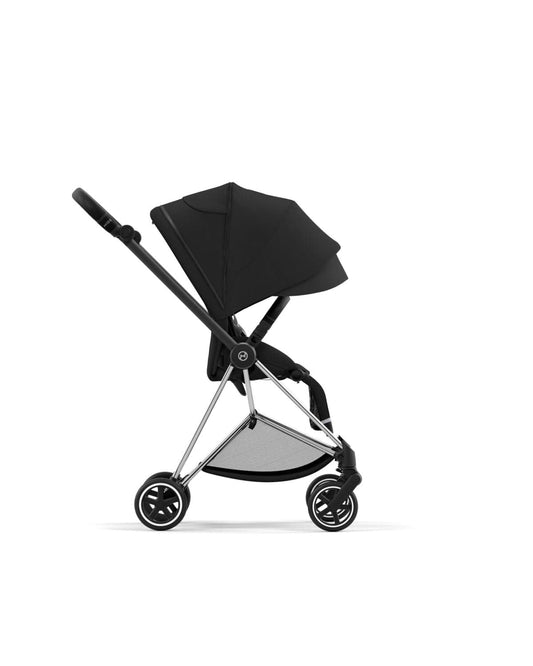 Cybex Mios 3 Stroller (One Box) - Chrome / Black / Sepia Black