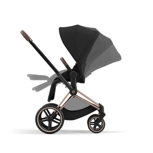 Cybex Priam 4 Stroller (One Box) - Rose Gold / Sepia Black