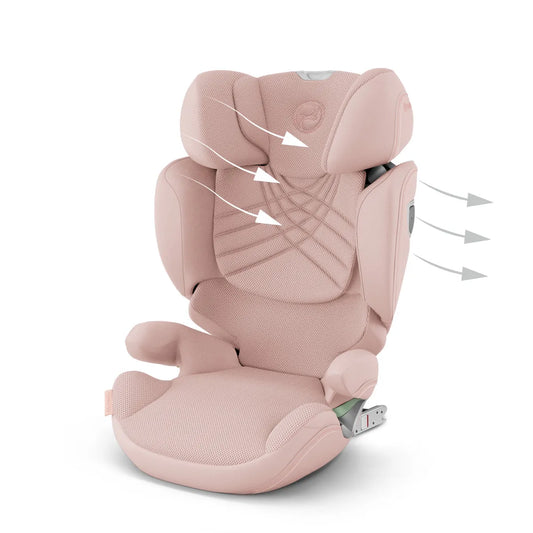 Cybex Solution T High-Back Booster Car Seat - Peach Pink