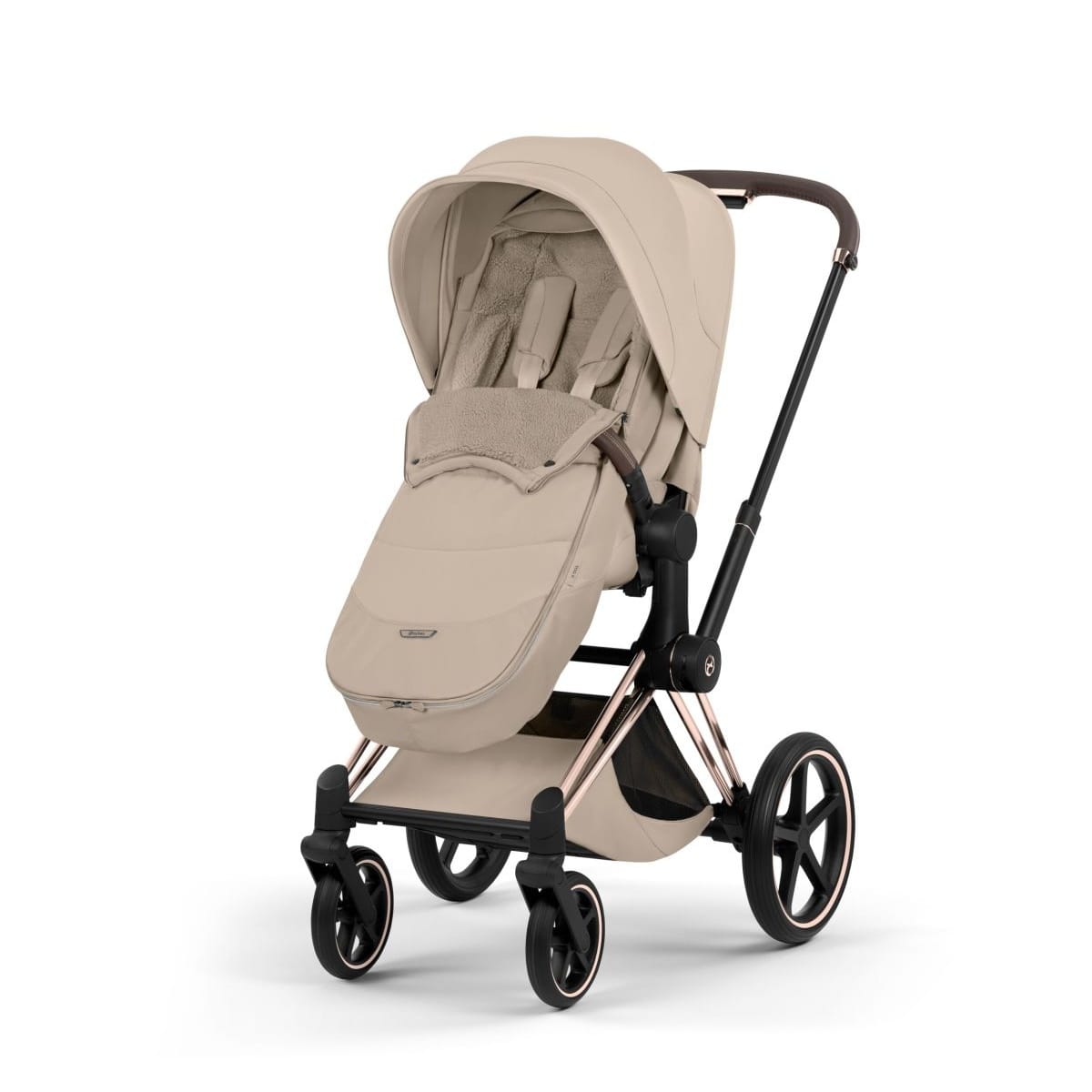 Cybex Platinum Footmuff - Cozy Beige - Image 5