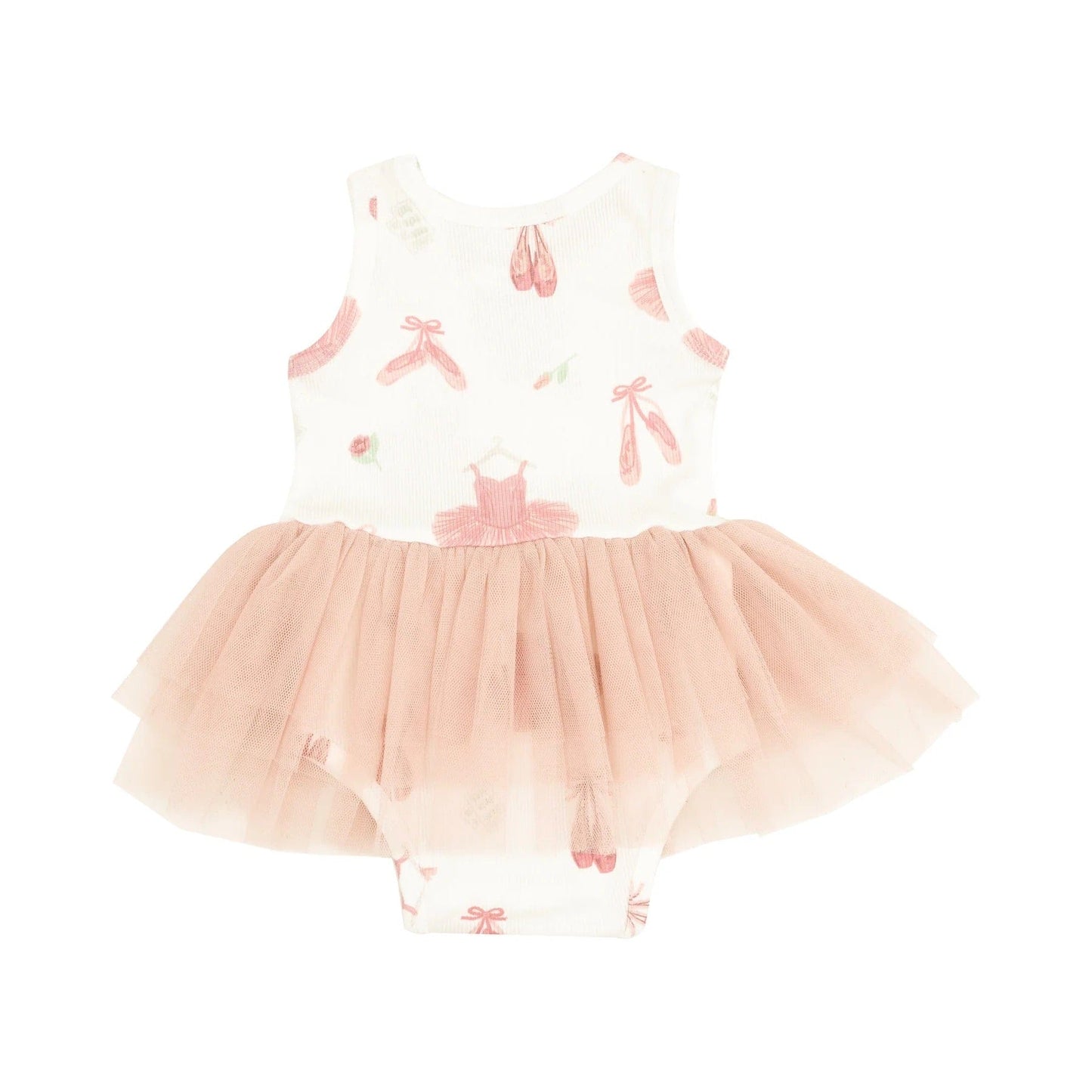 Angel Dear Ribbed Tank Bodysuit Tutu -