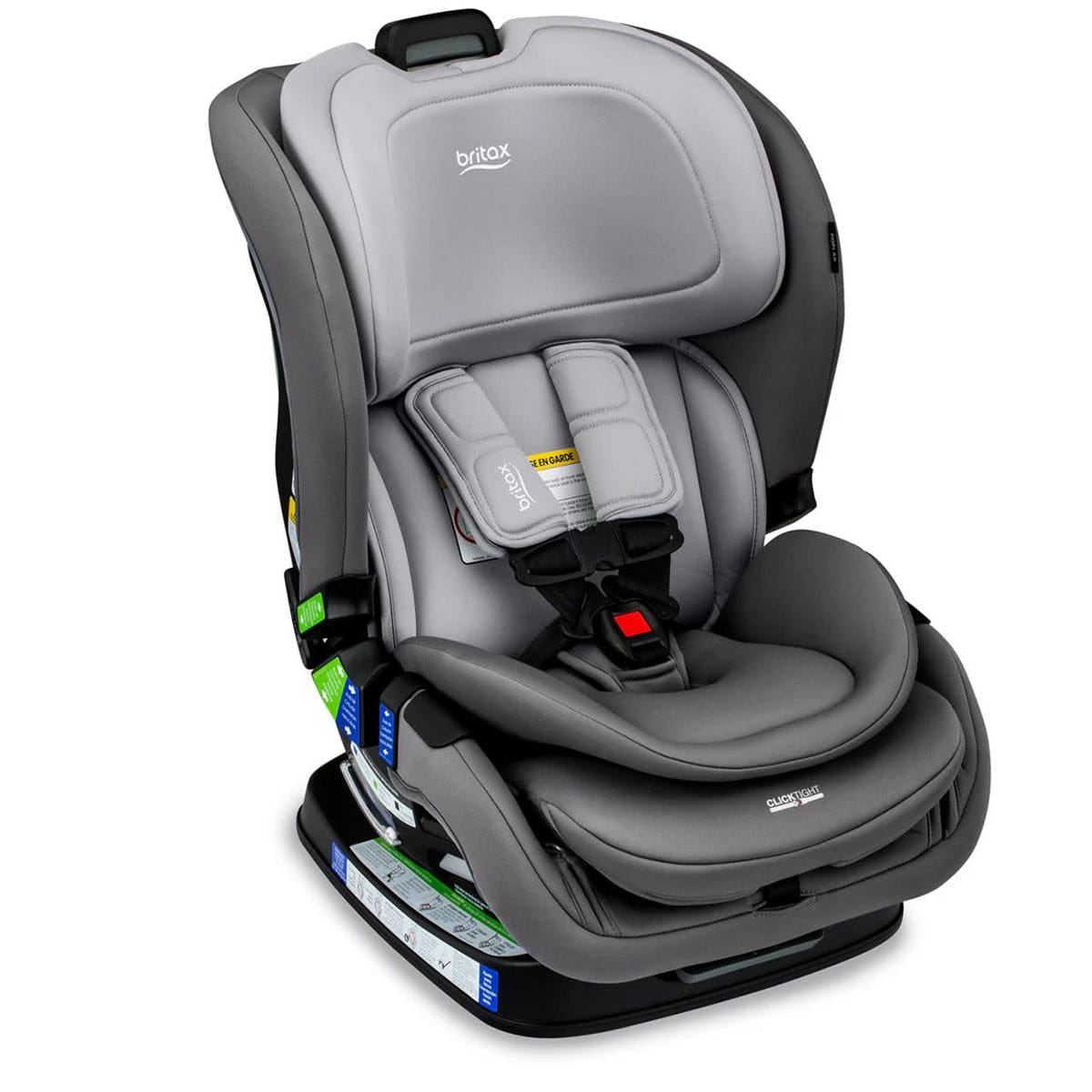 Britax Poplar ClickTight Convertible Car Seat, Slim 17-Inch Design - Glacier Graphite