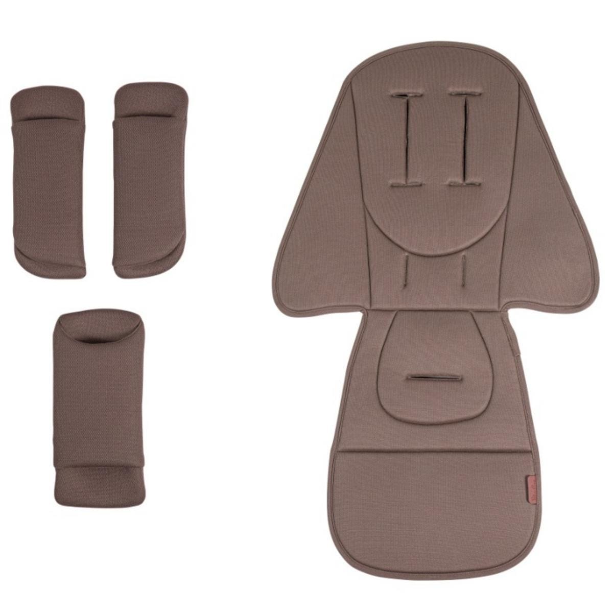 Silver Cross Wave 3 Seat Liner and Harness Pad Set - Caramel - SX5269-CM