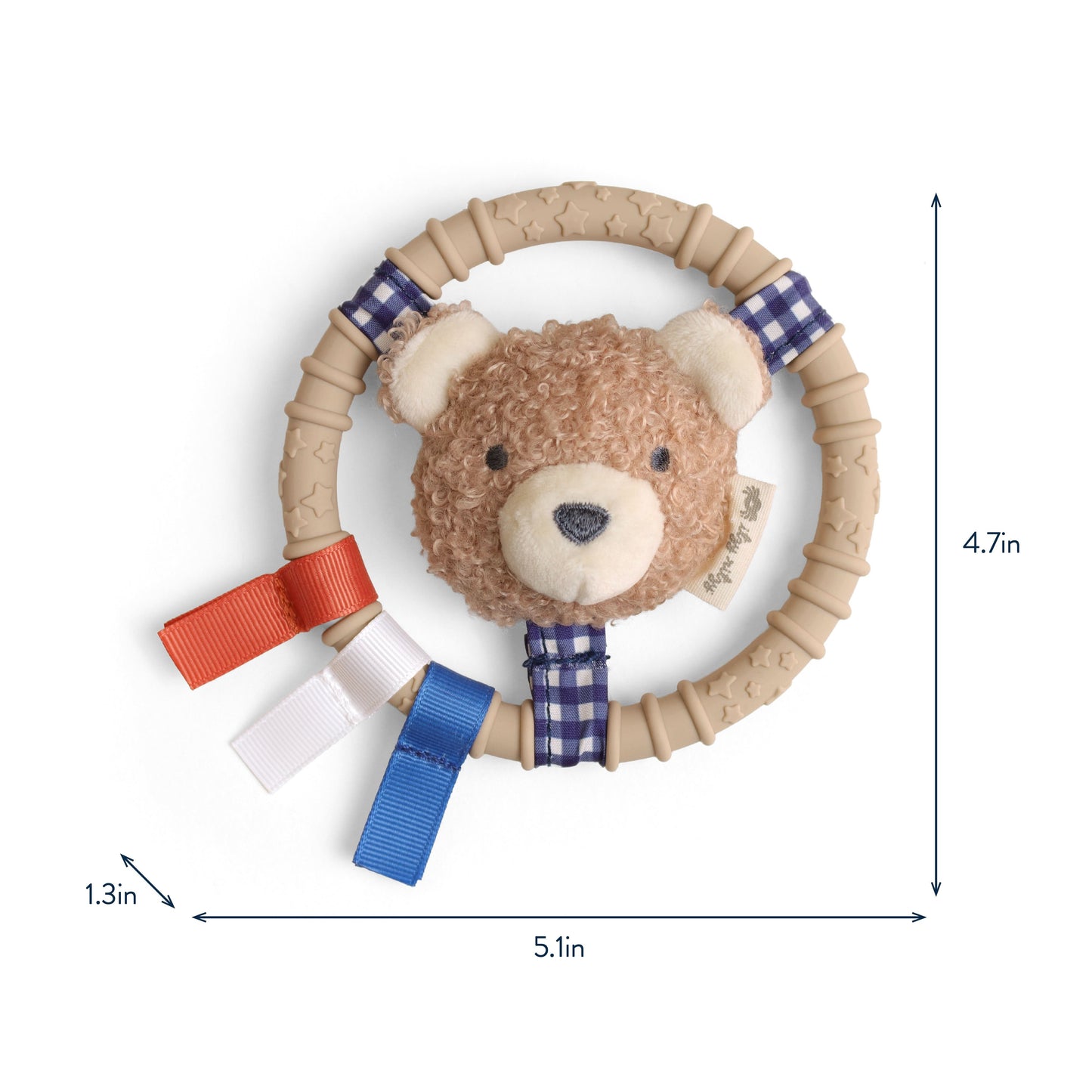 Itzy Ritzy Itzy Ring Pal - Bear - Image 8