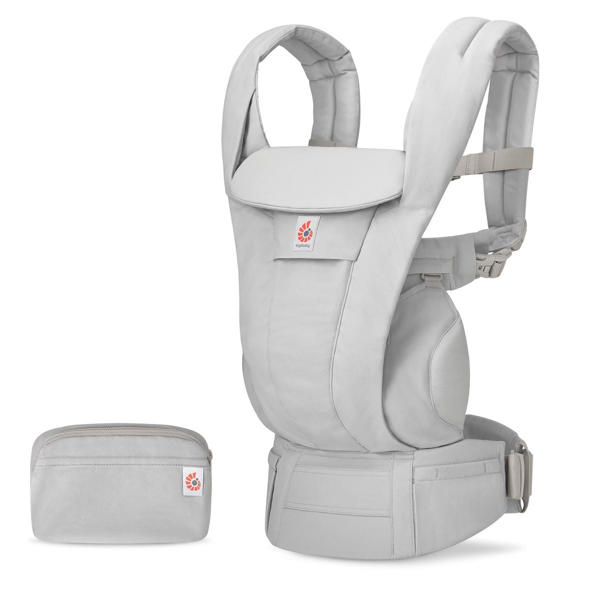 Ergobaby Omni Deluxe Baby Carrier, Cotton - Pearl Grey - BCODCPRLGRY
