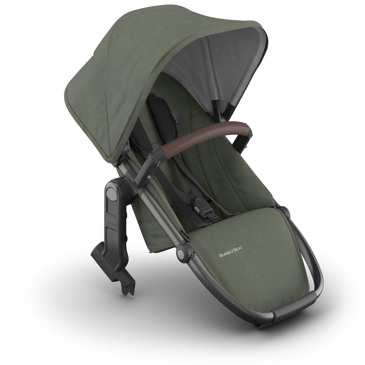 UPPAbaby RumbleSeat V3 - Evelyn (Meadow Green / Graphite Frame / Chestnut Leather) - 0904-RBS-NA-EVE