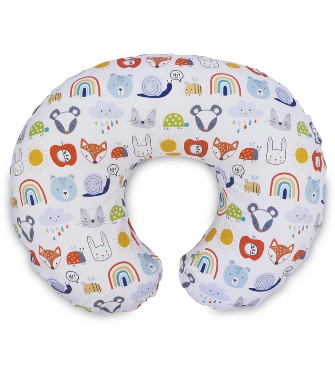 BOPPY Original Slipcover - Colorful Animals & Rainbows - 00057015060490