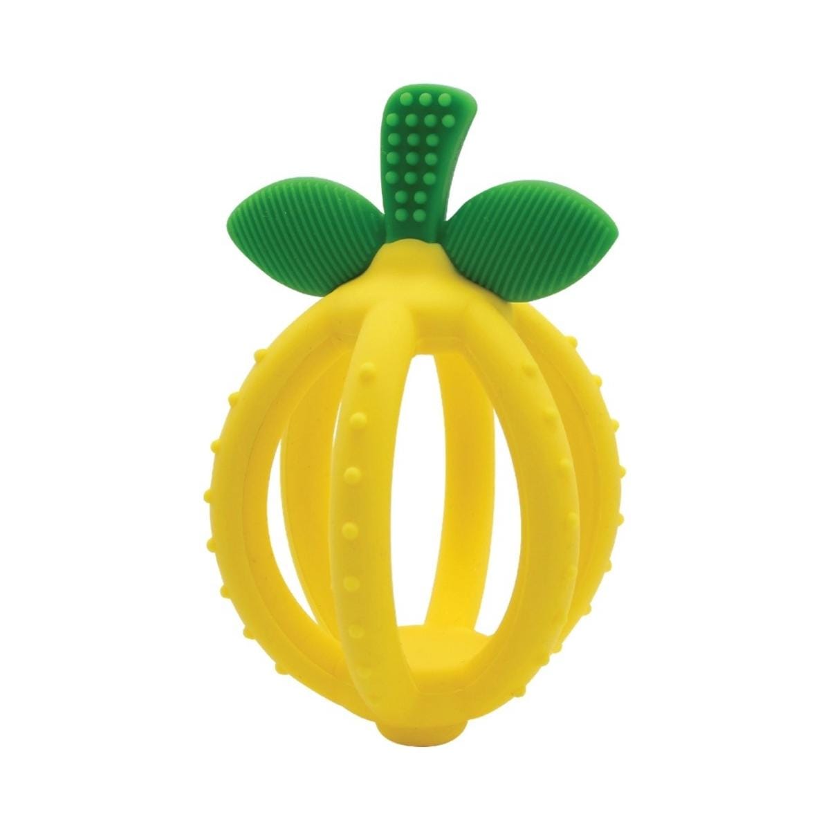 Itzy Ritzy Bitzy Biter Silicone Teething Ball - Lemon Drop - STB8335