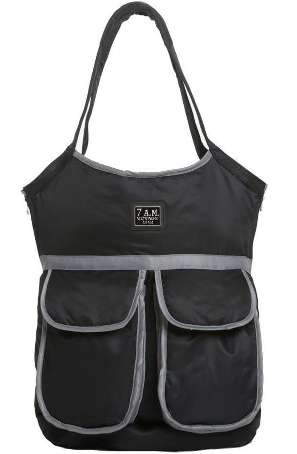 7 A.M. Enfant Barcelona Bag - Black - VB002-BK