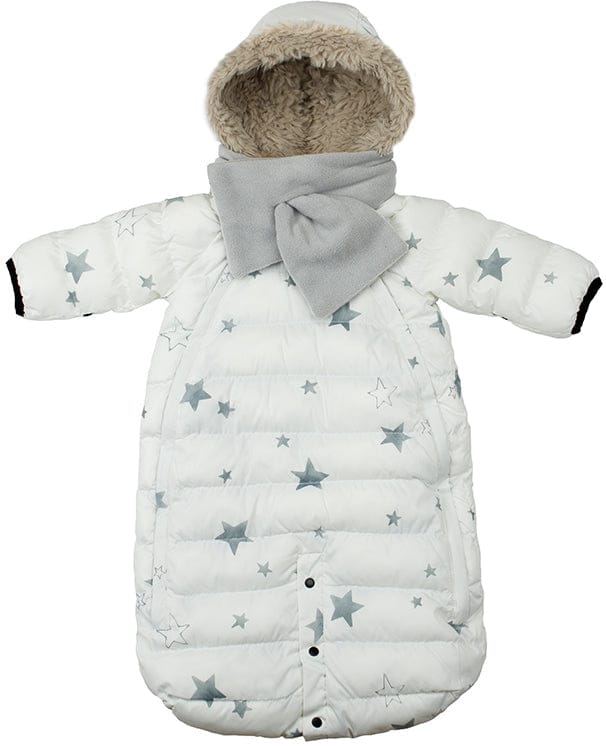 7 A.M. Enfant Doudoune, Medium - Stars White - DD100M-STARSWH