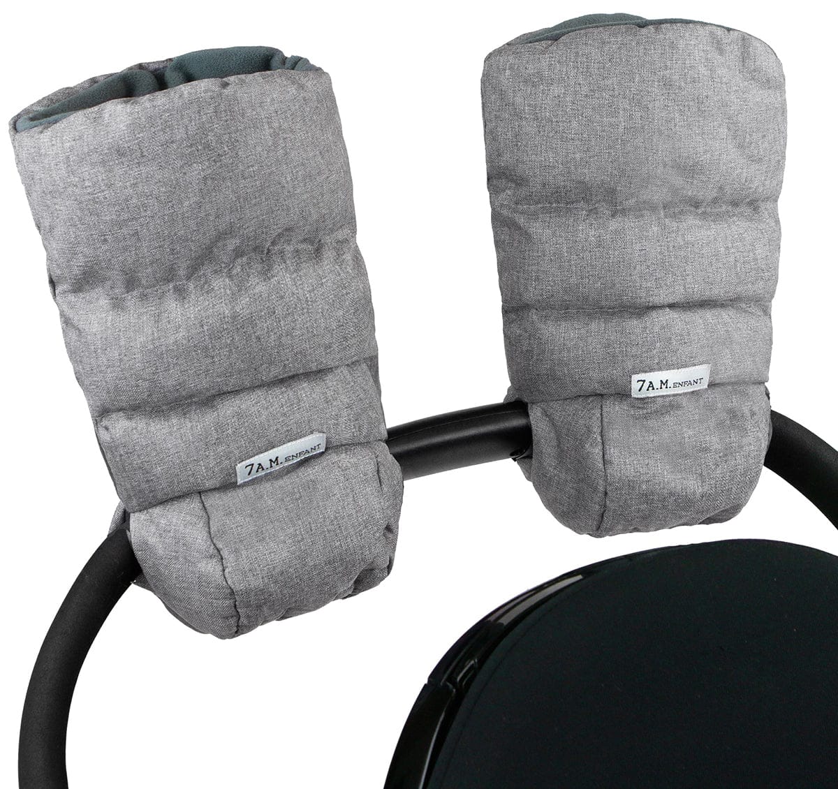7 A.M. Enfant Warmmuffs - Heather Gray - HM212-HG