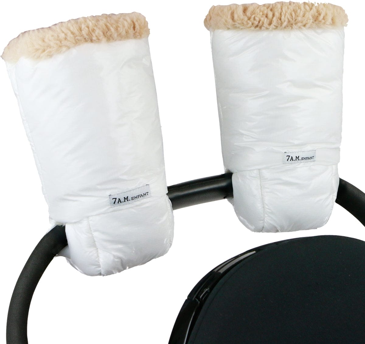 7 A.M. Enfant Warmmuffs - White Polar - HM200-WHP