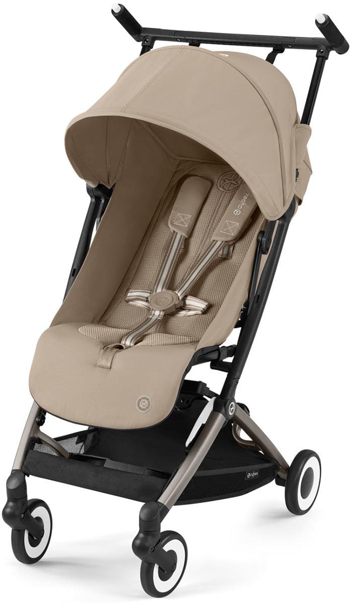 Cybex OPEN BOX Libelle 2 Compact Stroller - Almond Beige - 524000269-ob