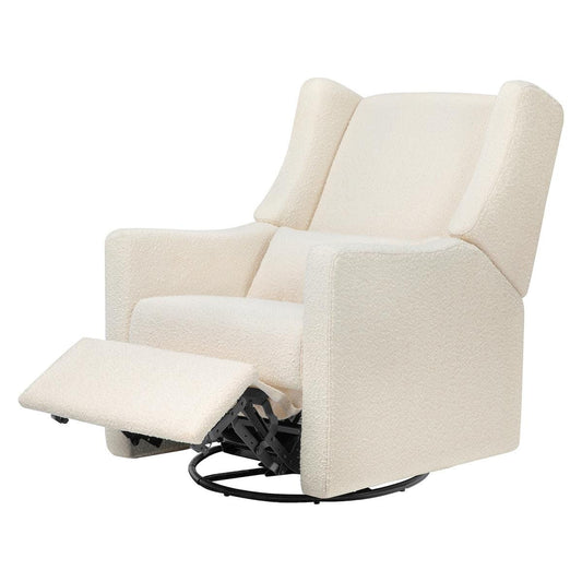 Babyletto Kiwi Recliner and Swivel Glider - Performance Ivory Boucle - M11277PWB