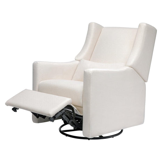 Babyletto Kiwi Recliner and Swivel Glider - Performance Cream Eco-Weave - M11277PCMEW