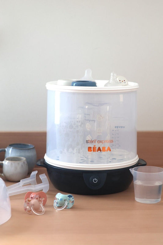 Beaba Steril'Express 2-in-1 Bottle Sterilizer - Midnight - 911718