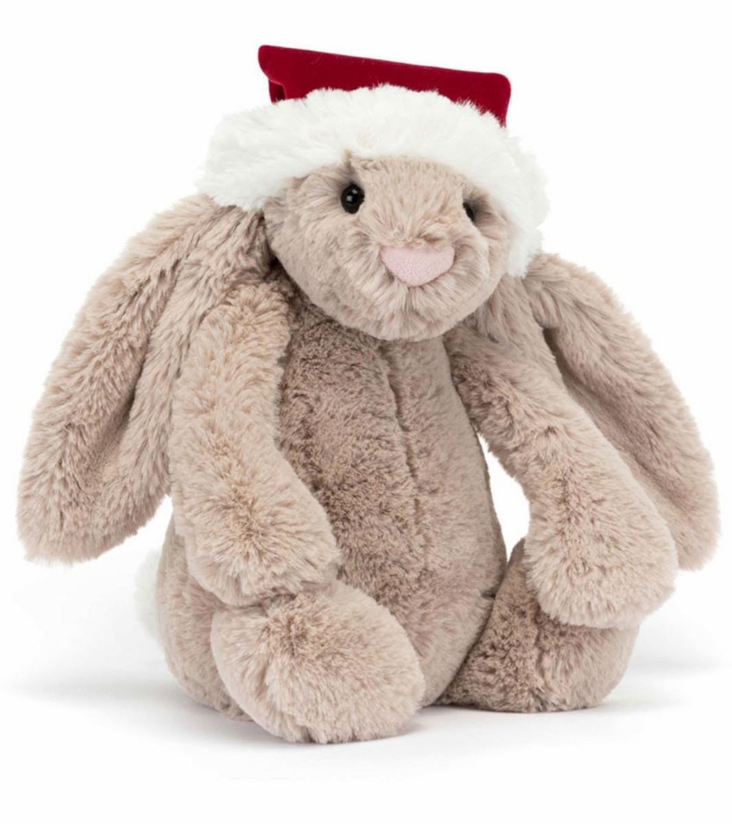 Jellycat Bashful Christmas Bunny, 9" - BAS3CHRIS