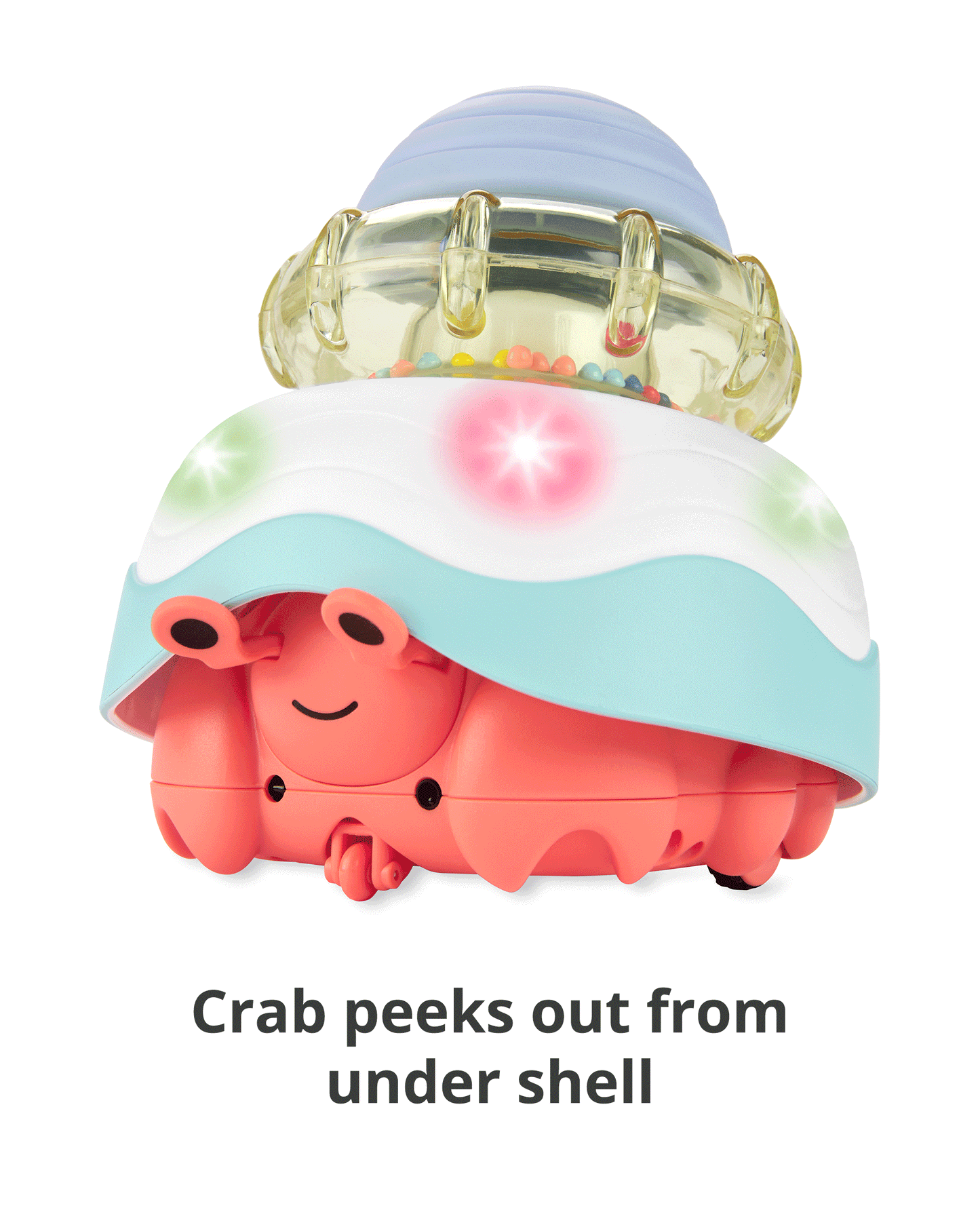 Skip Hop Baby Stack & Crawl 4-in-1 Crab Baby Crawl Toy - 9Q332410