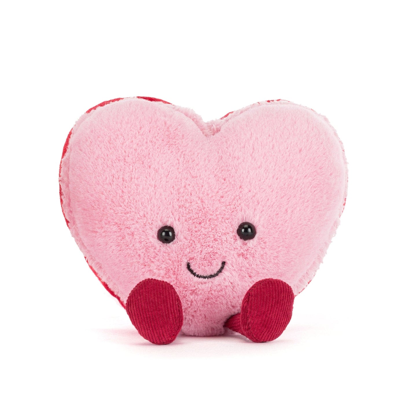 Jellycat Amuseables Colette Heart Macaron, Pink - A4MACHP