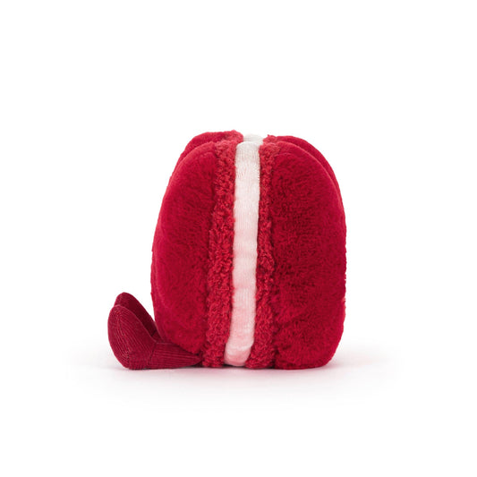Jellycat Amuseables Arlette Heart Macaron, Red