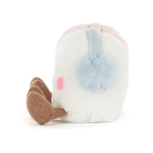 Jellycat Amuseables Toastie Pink and White Marshmallows - A6MPWT