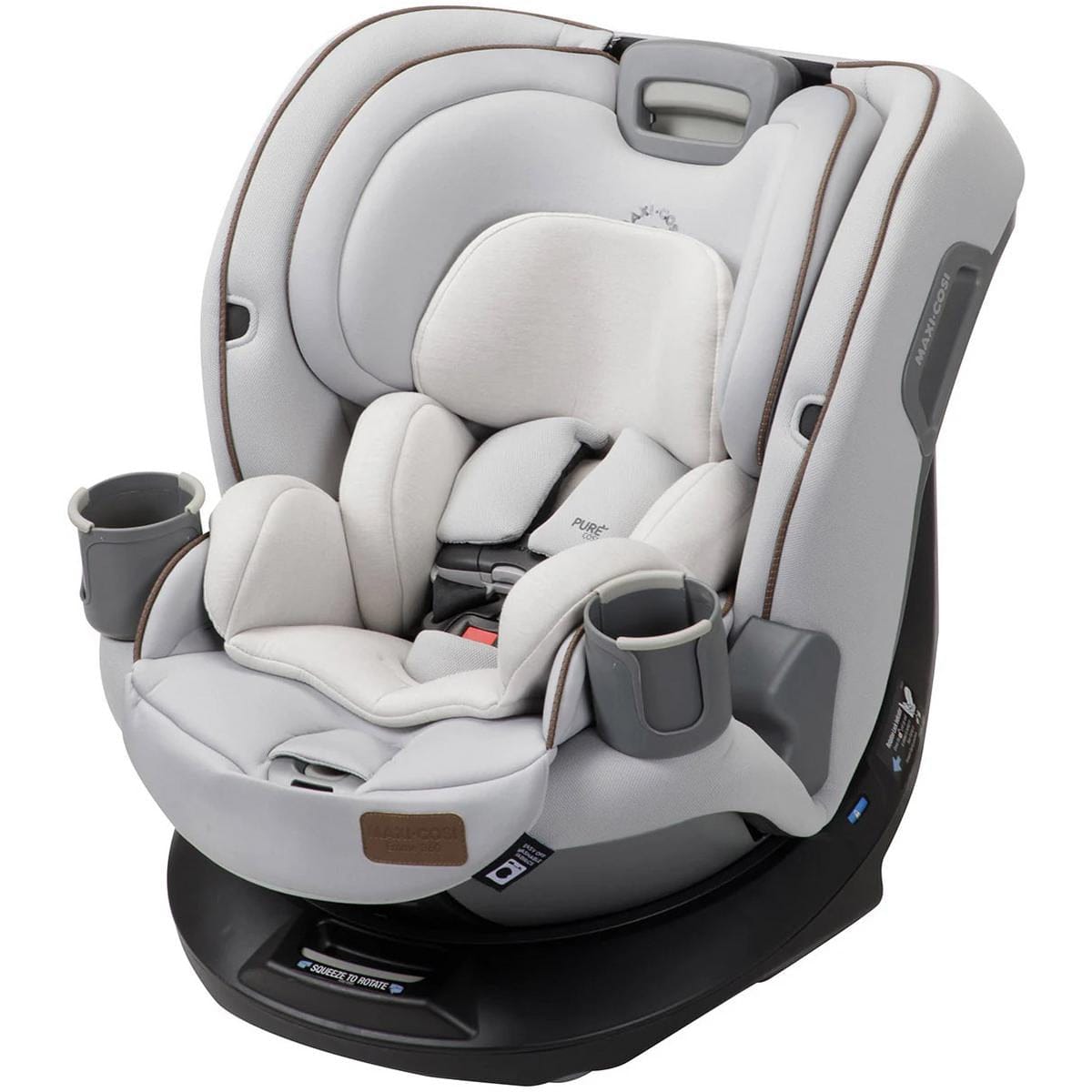 Maxi-Cosi OPEN BOX Emme 360 Rotating All-in-One Convertible Car Seat - Network Sand - CC293HBY-ob