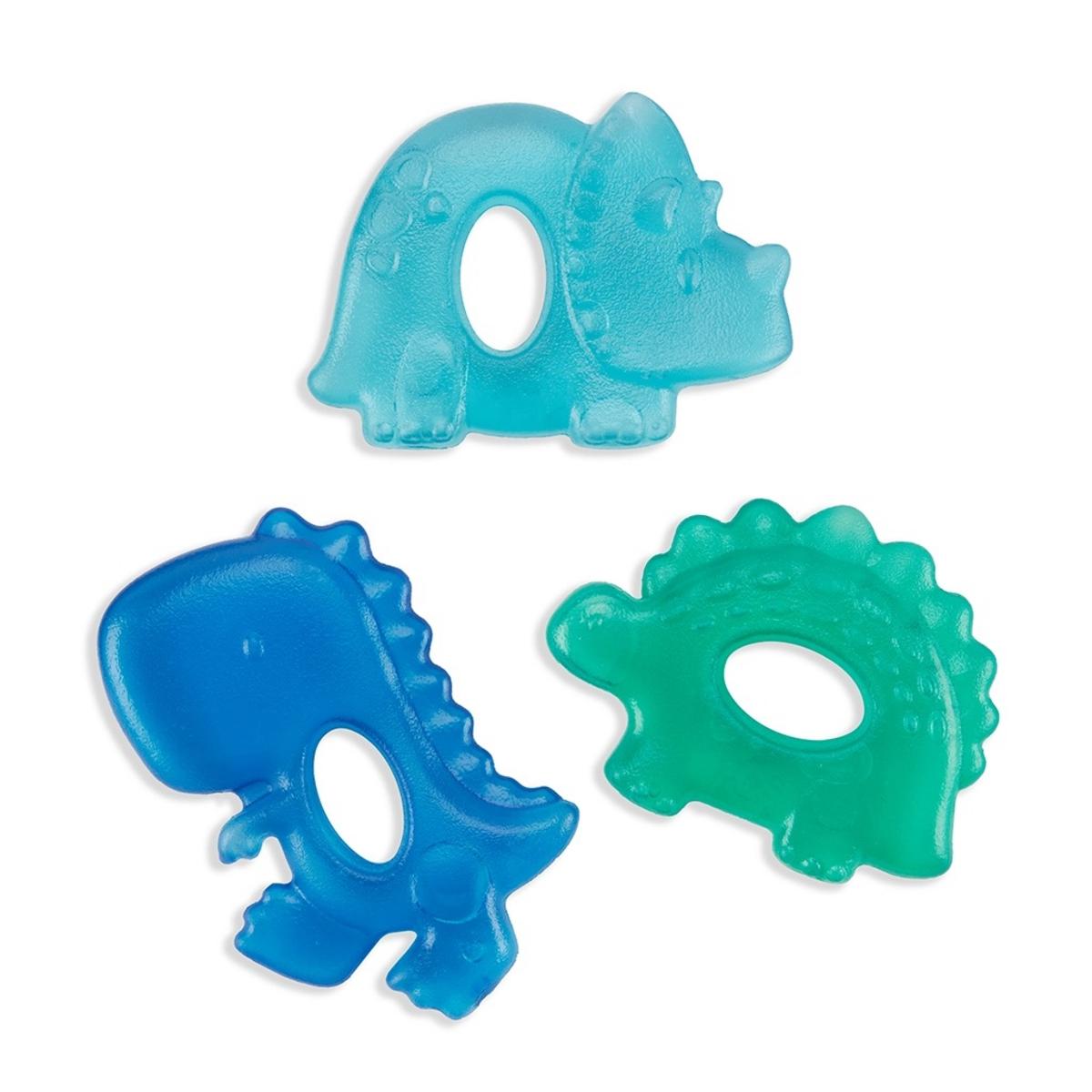 Itzy Ritzy Cutie Coolers Water-filled Teether - DIno (3-Pack) - WRT8085