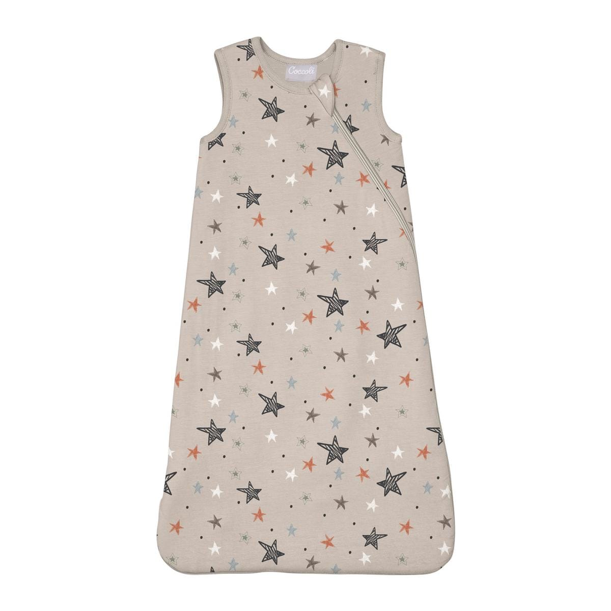 Coccoli Modal 1.5 TOG Sleepsack - Stars on Oatmilk - 9/18M