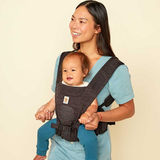 Ergobaby Aerloom Baby Carrier - Charcoal / Black - BCAERBLACK