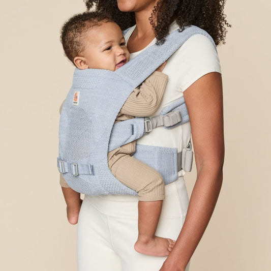 Ergobaby Aerloom Baby Carrier - Skyline Blue - BCAERSKYBLU
