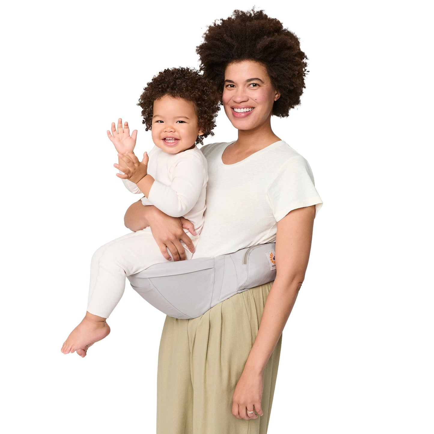 Ergobaby Lift Hip Seat Baby Carrier - Pearl Grey - BCHIPGRY