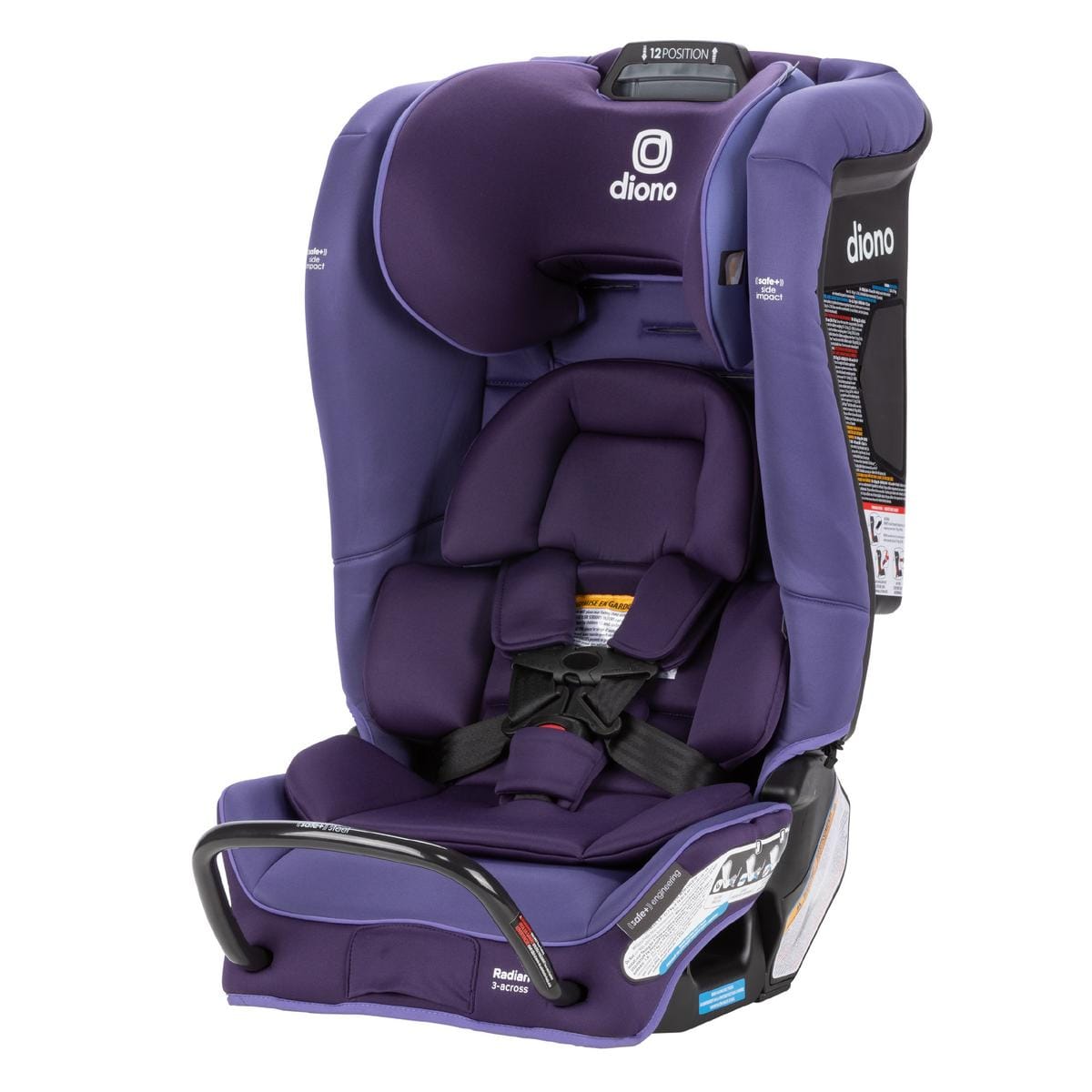 Diono Radian 3RXT SafePlus All-in-One Convertible Car Seat - Purple Wildberry - 50108-NA-01