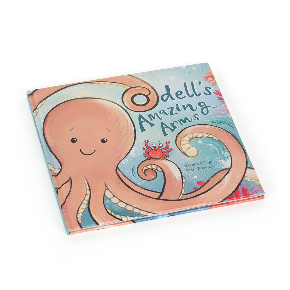 Jellycat Odell's Amazing Arms Book - BK4OAA
