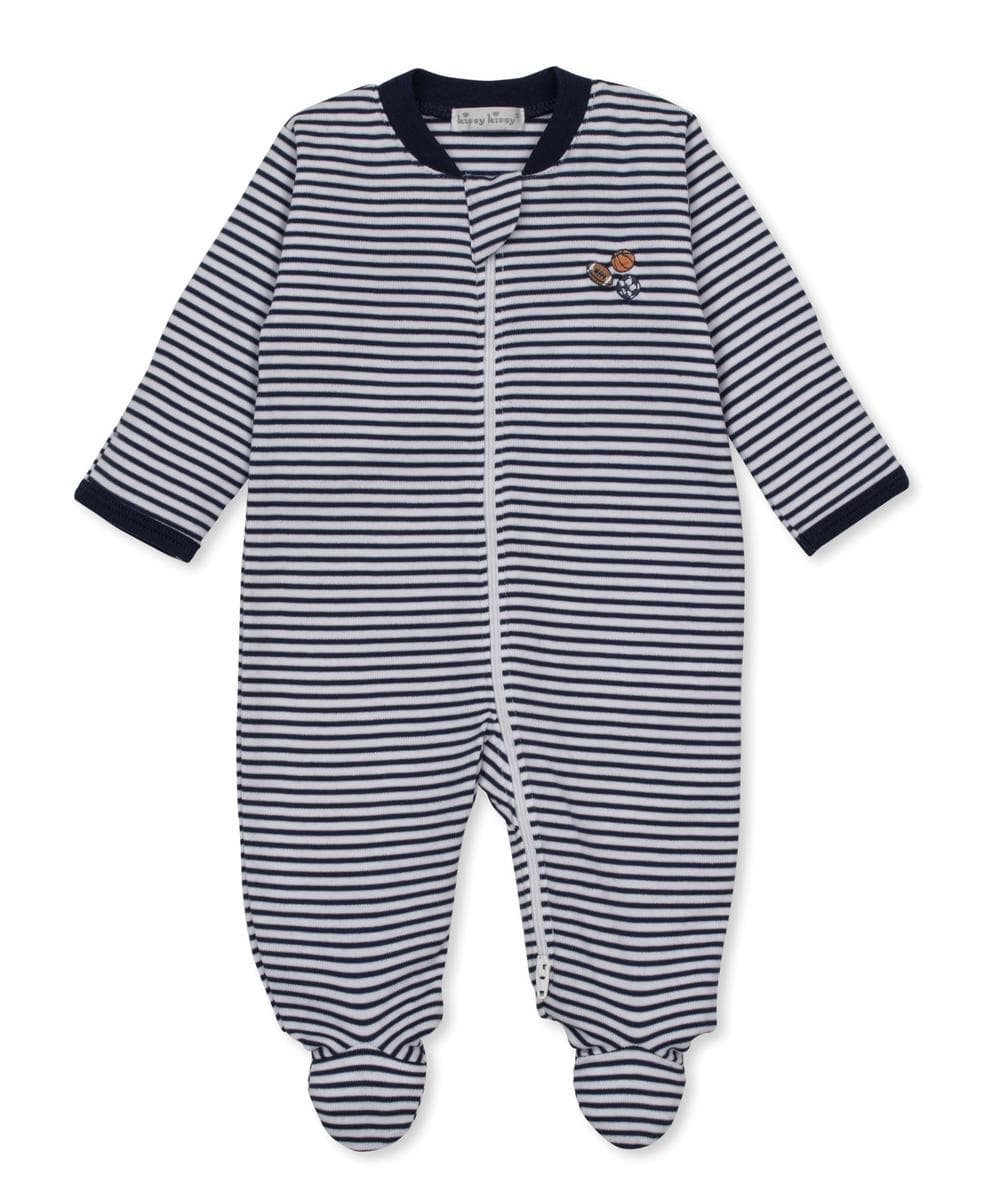Kissy Kissy Zip Footie - Recreation Sports, Newborn