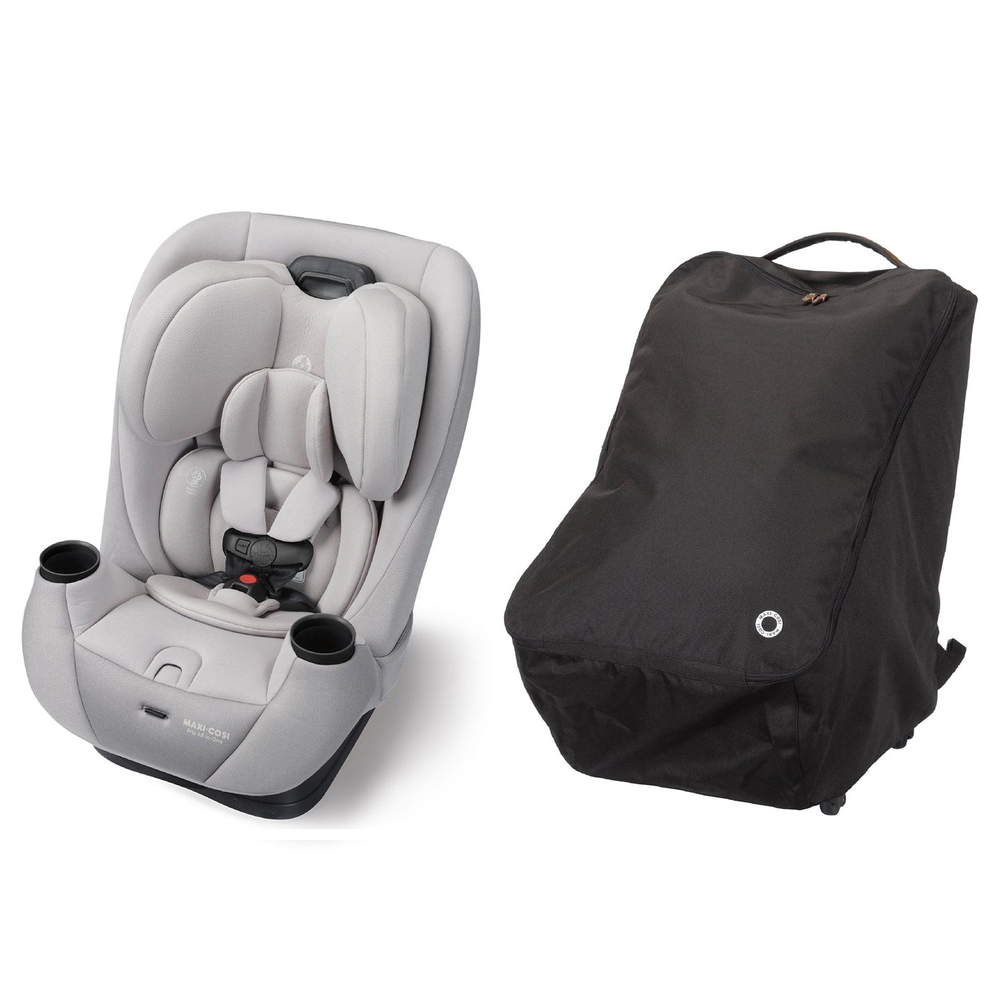 Maxi-Cosi Pria All-in-One Convertible Car Seat + Wheeled Travel Bag Bundle - SeaDrift - CC414HHE-CC365BLK3