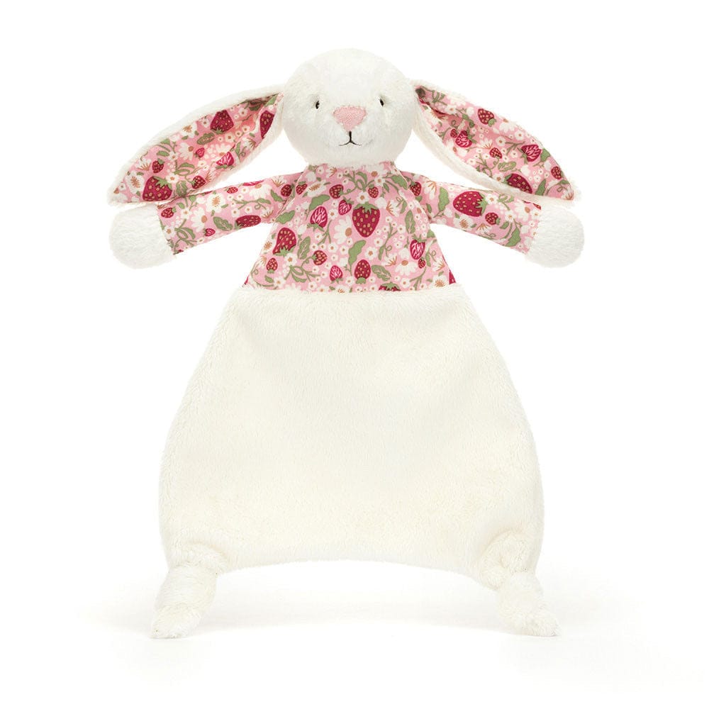 Jellycat Blossom Cream Bunny 'Berry' Comforter - CMF4MS