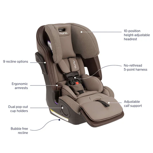 Nuna LUMN Harness to Booster Car Seat - Cedar