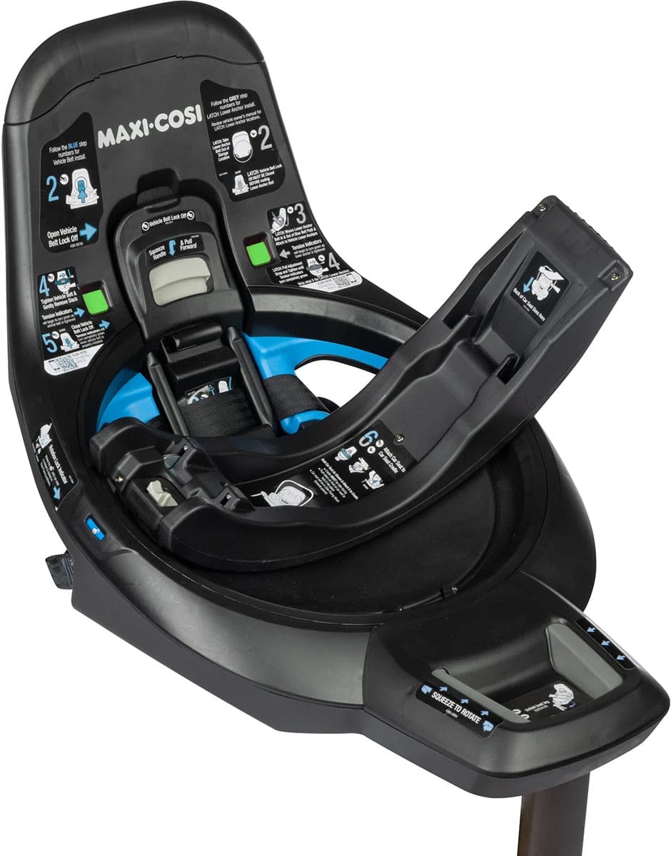 Maxi-Cosi Tayla Max + Peri 180 Rotating Infant Car Seat Travel System Bundle - Onyx Wonder - CV451GNM-IC364GNM