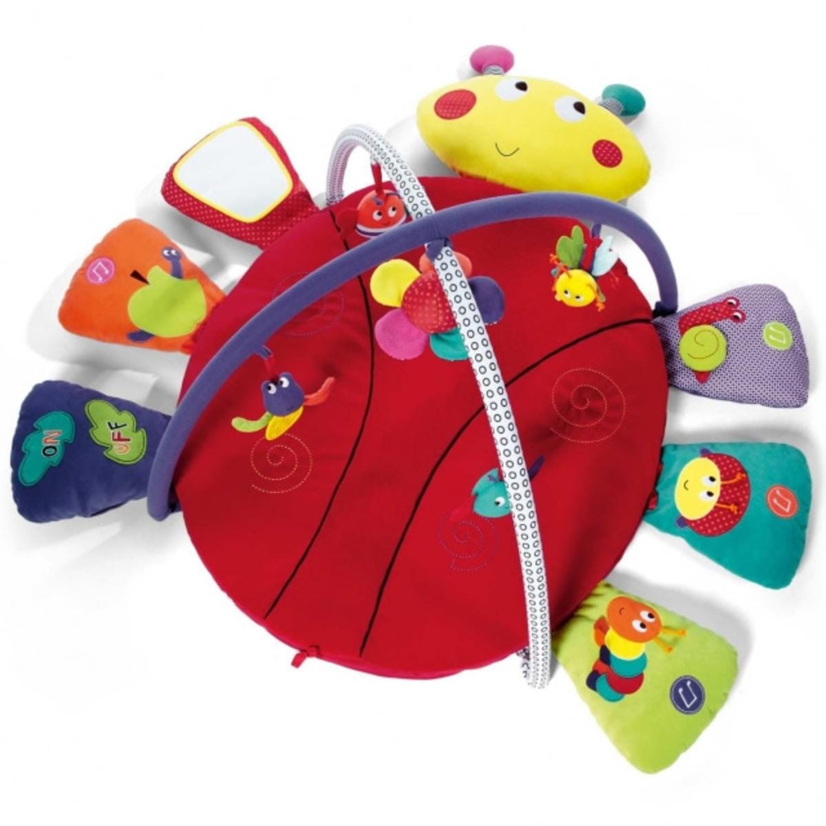 Mamas & Papas Lotty Ladybird Light and Sound Playmat and Gym - 759482716