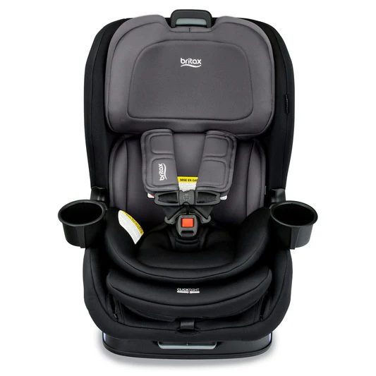 Britax Poplar ClickTight Convertible Car Seat, Slim 17-Inch Design - Stone Onyx - E1D223M