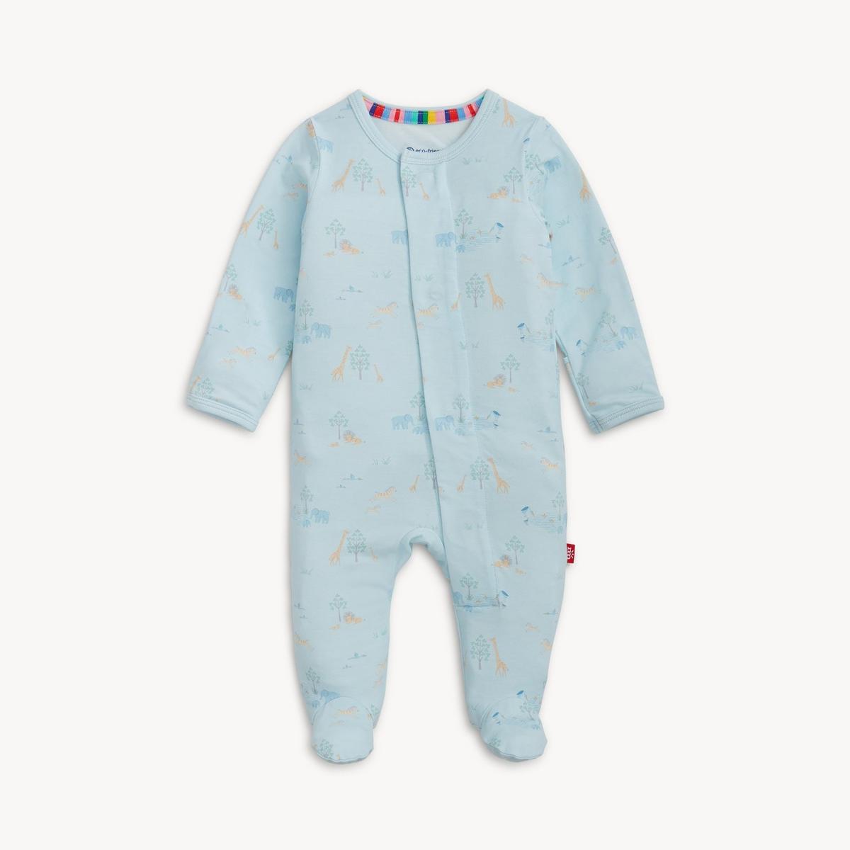 Magnetic Me Modal Footie - Serene Safari Blue, NB