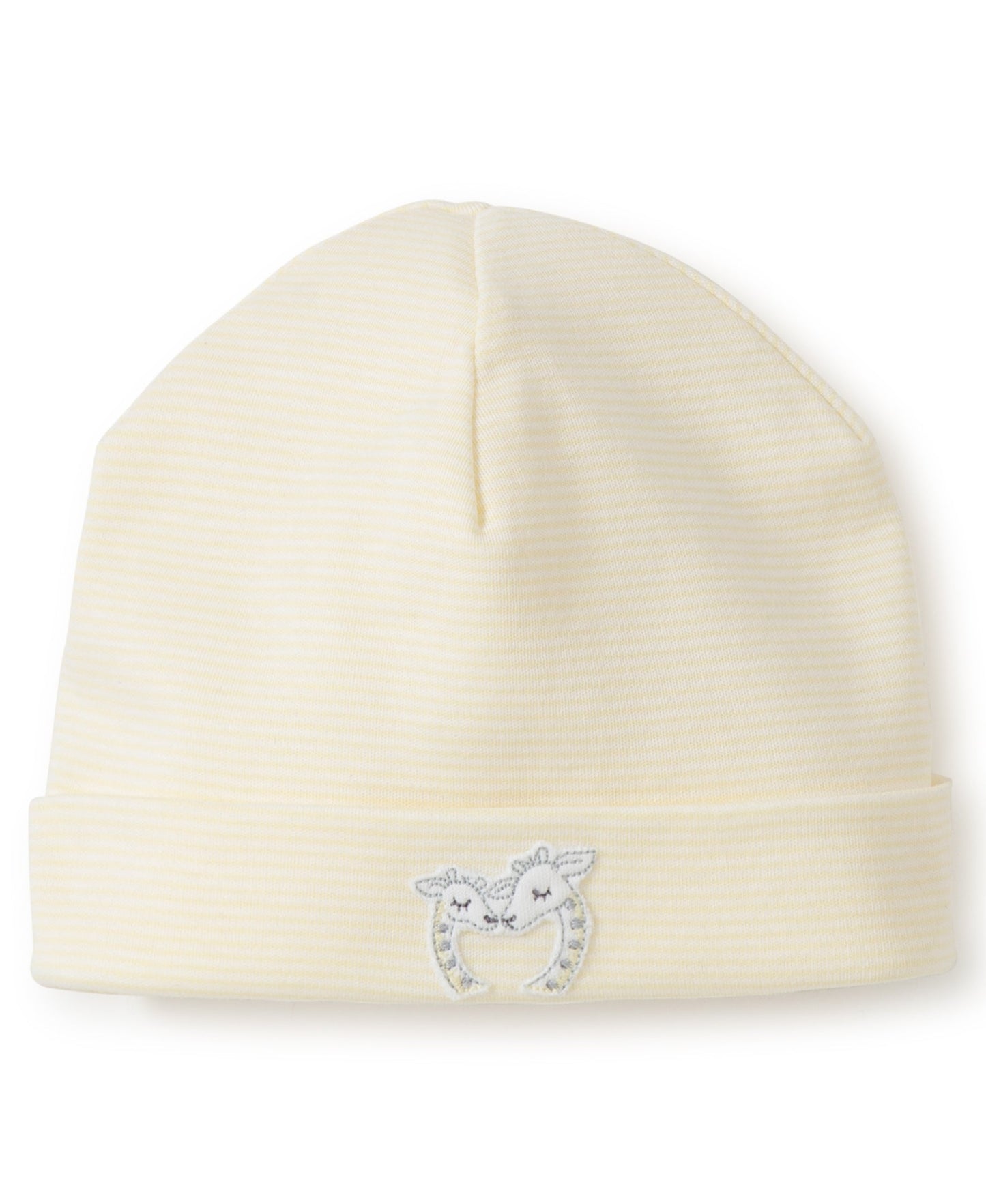 Kissy Kissy Giraffe Generations Stripe Hat - Yellow