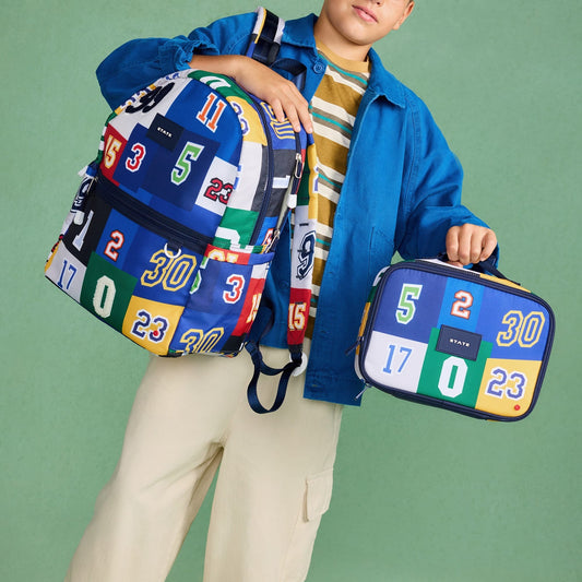State Bags Rodgers Lunch Box - Varsity Numbers