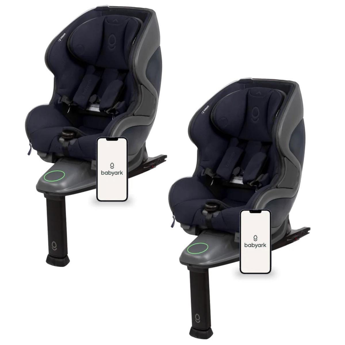 infant convertible car seat and stroller Babyark Smart Convertible Car Seat Family Bundle (2 Seats)
