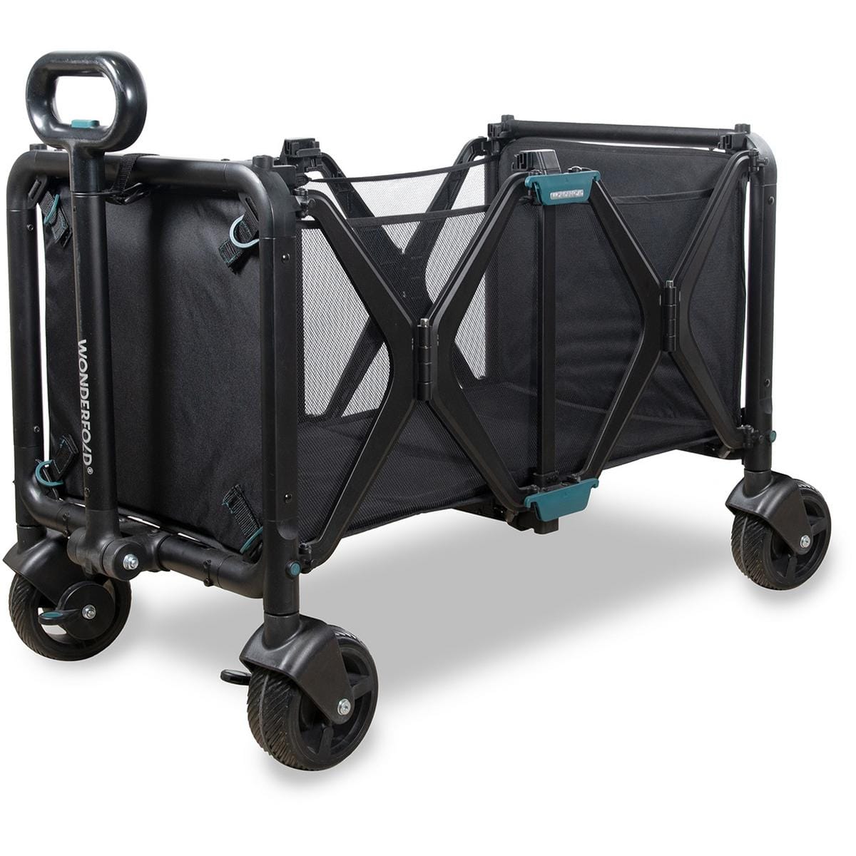 WONDERFOLD S5 Convertible Utility Wagon - Black - S5-BLK-