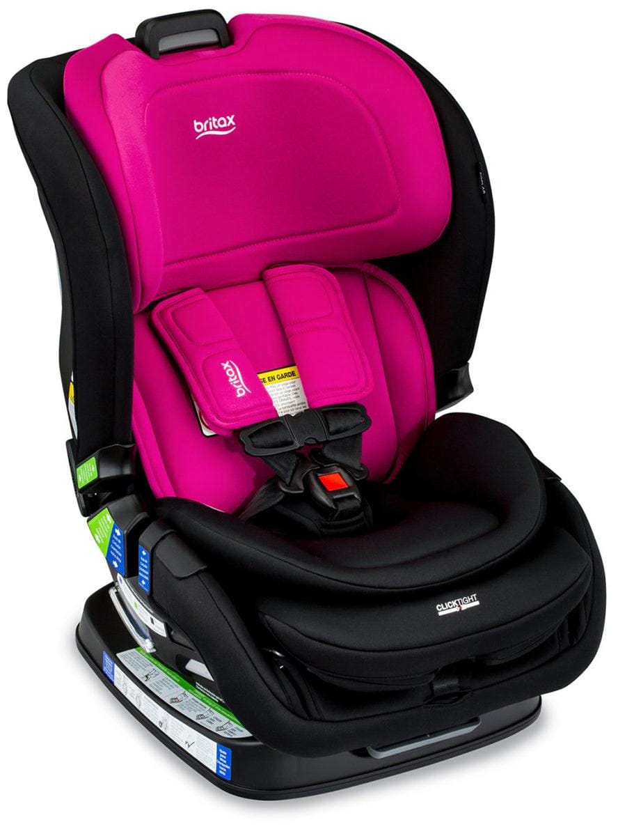 Britax OPEN BOX Poplar Narrow Convertible Car Seat - Magenta Onyx - E1C933Q-OB
