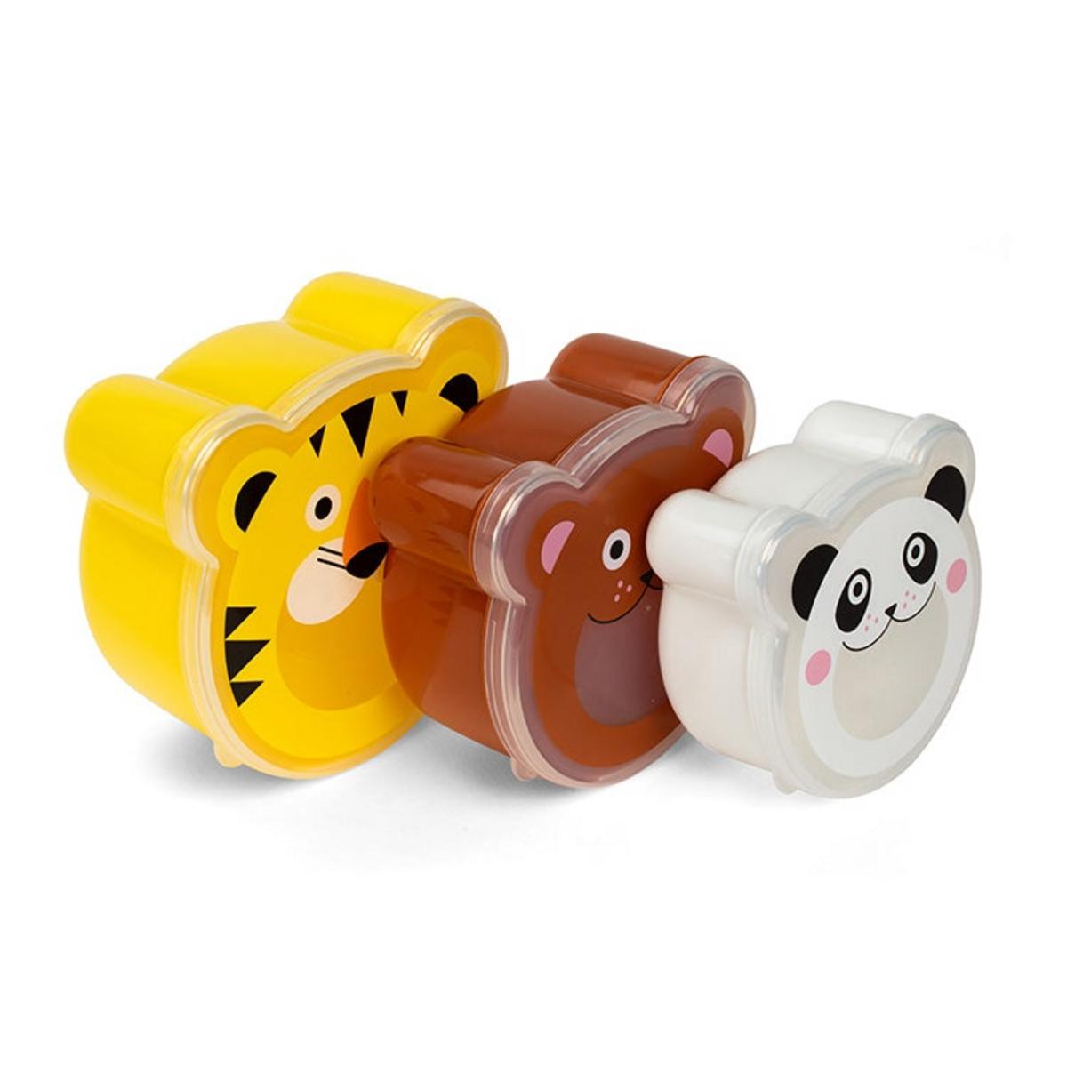Kikkerland Kidoki On the Go Snack Boxes
