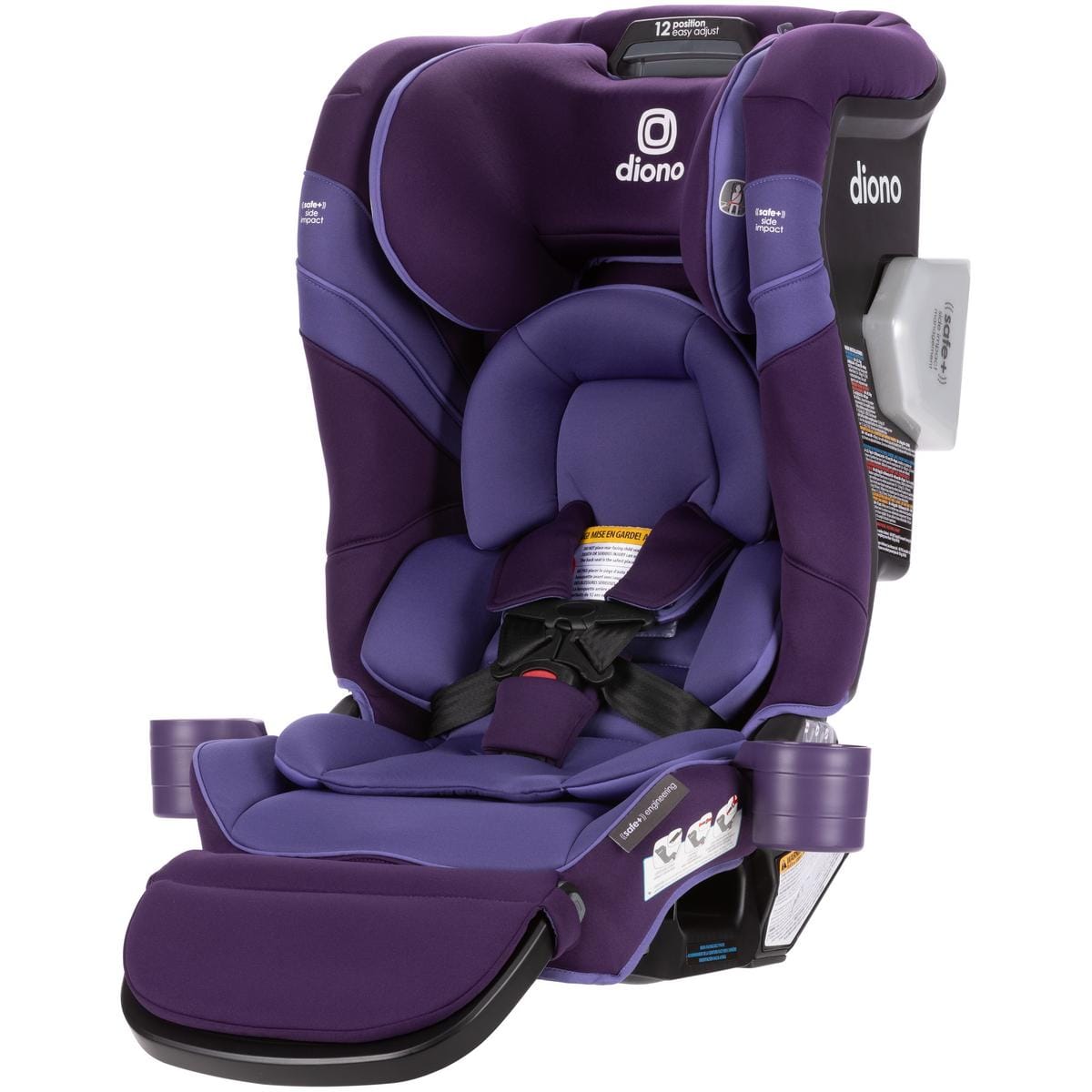 Diono Radian 3RXT SafePlus Max All-in-One Convertible Car Seat - Purple Wildberry - 50152-NA-01