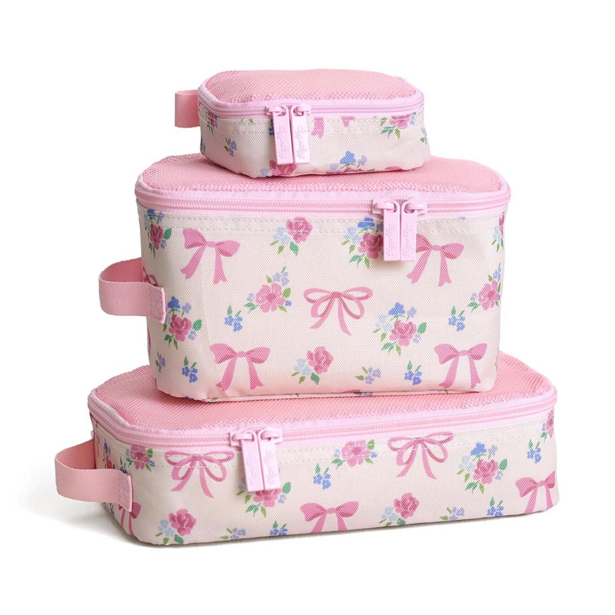 Itzy Ritzy Packing Cubes - Ribbons & Roses - 202201925