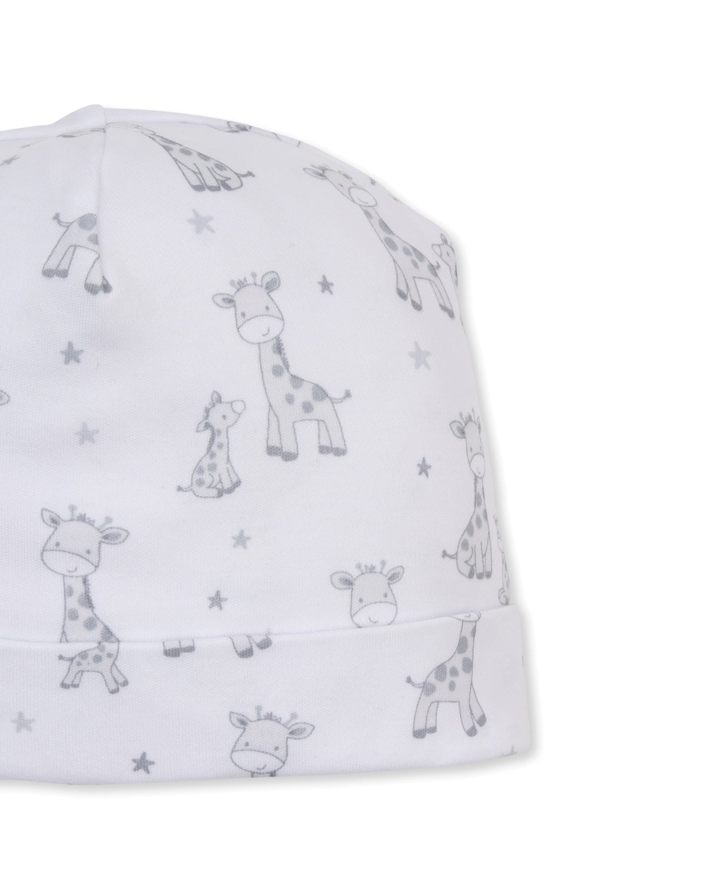 Kissy Kissy Hat Print - Silver, Newborn - Image 2